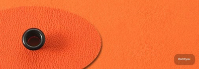Kydex Orange 2 mm 30x30 cm