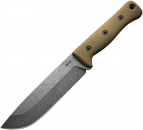 Reiff Knives F6 Leuku Survival Knife Lederscheide