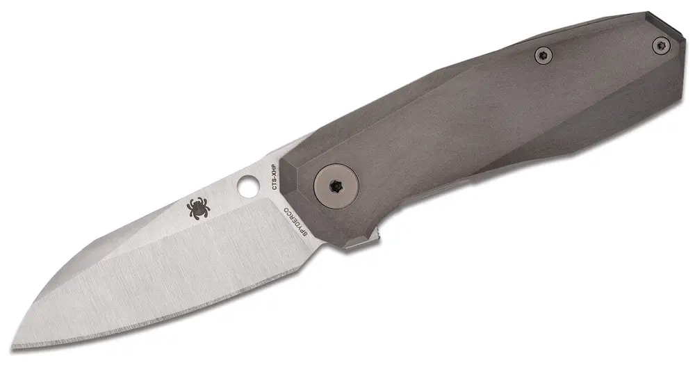 Spyderco C158TIP3 Techno 3 Titanium CTS-XHP