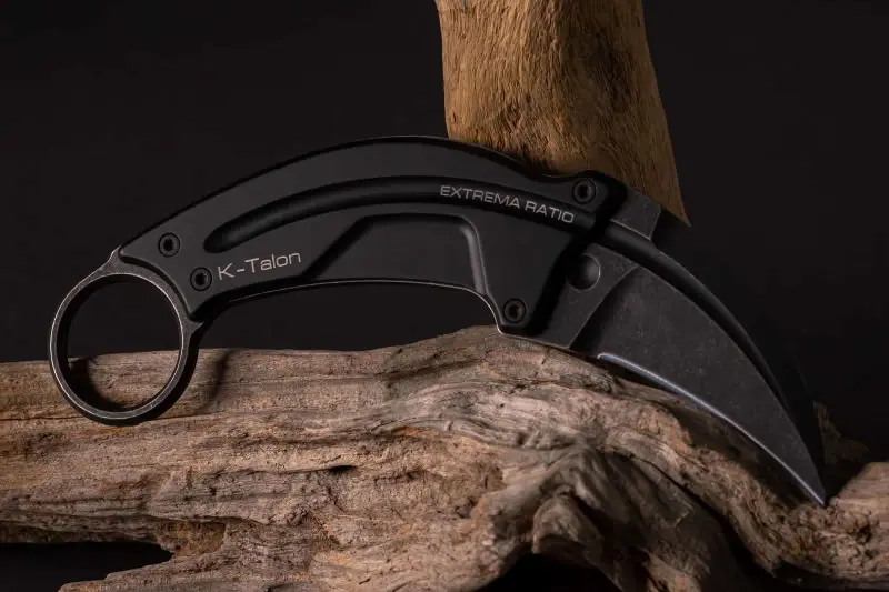 Schwarzes Extrema Ratio K-Talon Messer