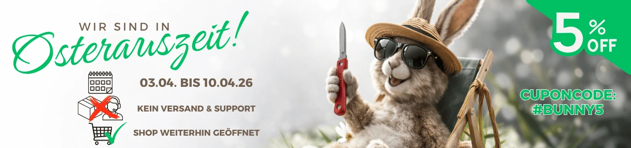 Ostern 2026 - 5% Rabatt
