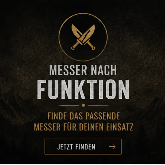 Messer nach Funktion