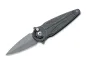 Preview: Fox Knives Saturn Aluminium Grey SW – geöffnet