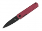 Preview: Kizer Taschenmesser Feist Denim Micarta Red