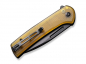 Preview: CIVIVI Knives Conspirator Button Lock Ultem Amber & Black