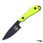 Preview: White River M1 Pro Hi-Vis, M1 Pro MagnaCut Black, White River Knives Germany, High Visibility Messer, EDC Fixed Blade, feststehendes Messer schwarz, Outdoormesser signalfarben