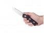Preview: acta non verba knives p200 mk ll black stonewash glatte klinge leder jagdmesser