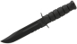 Preview: Ka-BaR Kampfmesser Black verzahnt/Lederscheide