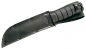 Preview: Ka-BaR Kampfmesser Black verzahnt/Lederscheide