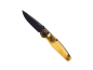 Preview: ANV Knives A100 BB glatte Klinge Ultem ELMAX Yellow