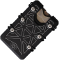 Preview: EOS Wallet 2.5 Hex Black Series Geldscheinklammer RFID-Blockierung Kreditkartenhalter
