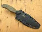 Preview: BMC Bladeworks M28, BMC M28 Solifuge, D2 Werkzeugstahl Messer, Black PVD Outdoormesser, Green Canvas Micarta Fixed Blade, Bushcraft Messer D2, BMC Knives Deutschland, Kydex Outdoormesser, Com2you-biwak
