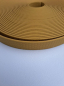Preview: Biothane PVC-beschichtetes Gurtband HEXA 'Gold' 20 mm Preview: Biothane PVC-beschichtetes Gurtband HEXA 'Gold' 20 mm