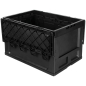 Preview: Box Kunststoff faltbar 60 Liter schwarz