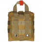 Preview: Tasche Erste-Hilfe klein MOLLE coyote tan edc