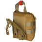 Preview: Tasche Erste-Hilfe klein MOLLE coyote tan edc