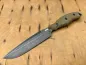 Preview: BMC Bladeworks M28, BMC M28 Solifuge, D2 Werkzeugstahl Messer, Black PVD Outdoormesser, Green Canvas Micarta Fixed Blade, Bushcraft Messer D2, BMC Knives Deutschland, Kydex Outdoormesser, Com2you-biwak