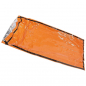 Preview: Notfall-Biwaksack orange einseitig alubeschichtet