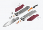 Preview: Benchmade 535-09 Bugout, S90V Gray Red Richlite