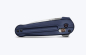 Preview: Benchmade 491 Lowden Axis Flipper Crater Blue