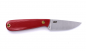 Preview: Brisa EnZo Necker Messer 70 Alice Red Micarta