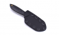 Preview: BRISA EnZo Cordknife Bobtail 80 knife Multicarry Black Micarta