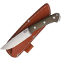 Preview: Bark River Fox River Green Canvas Micarta