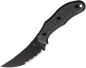 Preview: Bastinelli Knives Chopper Micarta Black serrated