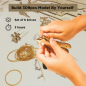 Preview: Caliber Gourmet, Holz Messer Puzzle, DIY Messer Bausatz, Wood Knife Puzzle, Kindermesser Holz, Bastelset Messer, taktisches Holzpuzzle, Com2you-biwak Geschenk.
