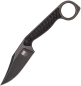 Preview: CobraTec Wolfteeth Fixed, CobraTec Wolfteeth Black CP, CobraTec 14C28N Messer, Clip Point Messer schwarz, CobraTec Knives Deutschland, Sculpted G10 Fixed, Com2you-biwak, Kydex Gürtelscheide Messer, Tactical Ring Knife, Black Stonewash Messer