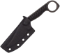 Preview: CobraTec Wolfteeth Fixed, CobraTec Wolfteeth Black CP, CobraTec 14C28N Messer, Clip Point Messer schwarz, CobraTec Knives Deutschland, Sculpted G10 Fixed, Com2you-biwak, Kydex Gürtelscheide Messer, Tactical Ring Knife, Black Stonewash Messer