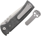 Preview: Chaves Knives Redencion 229 Linerlock Blk Tanto