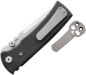 Preview: Chaves Knives Redencion Street Linerlock Micarta Blk Tanto