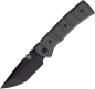 Preview: Chaves Knives Redencion Street Linerlock Micarta PVD Blk Tanto