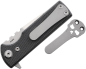 Preview: Chaves Knives T.A.K. Linerlock SW Micarta Blk Tanto