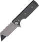 Preview: Chaves Knives C.H.U.B. Flipper Linerlock SW Micarta Blk