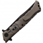 Preview: Cold Steel Taschenmesser Large Luzon Linerlock Dark Earth Black