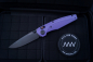 Preview: ANV Knives - ACTA NON VERBA -A100 glatte Klinge G10 Magnacut Blueberry