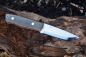 Preview: Brisa Enzo Trapper 95 N690Co Sc Canvas Green Micarta