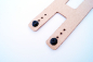 Preview: IWB Belt Loop Tactical Leather Natural Double Strap