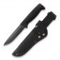 Mobile Preview: Peltonen Ranger Knife Black M07 Lederscheide Black Sissipuukko