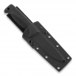 Preview: Peltonen Ranger Knife Black Black Teflon M07 Kydex Black Sissipuukko