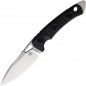 Preview: Fobos Knives Cacula Fixed Blade Black Red Leder