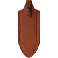 Preview: Fobos Knives Cacula Fixed Blade Black Red Leder