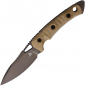 Preview: Fobos Knives Cacula Fixed Blade Natural Black PVD