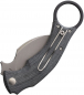 Preview: Bastinelli Knives FKMD Knives Blackbird Micarta Black