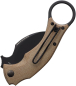 Preview: Bastinelli Knives FKMD Knives Blackbird Micarta Natural Preview: Bastinelli Knives FKMD Knives Blackbird Micarta Natural