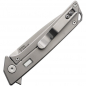 Preview: Glow Rhino Reactor Framelock Titan pocketknife with tritium dot
