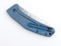 Preview: Spyderco SpydieChef Blue, Spyderco C211TIPBL, SpydieChef Titan Blau, Marcin Slysz Spyderco, LC200N rostfrei, Collector Edition Messer, High-End EDC, Com2you-biwak