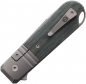 Preview: Karbon Knives Ahoy Framelock Denim Micarta Anker